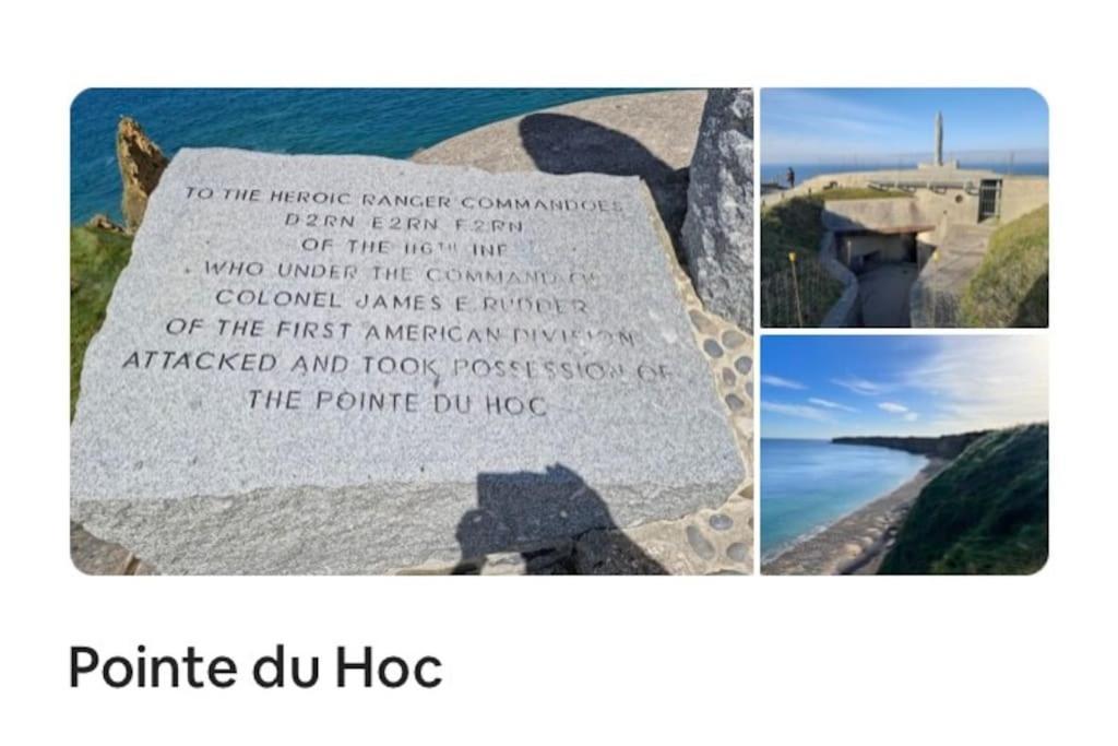 Au Coeur D'Omaha Beach- Colleville-Sur-Mer- Gite 2 Εξωτερικό φωτογραφία