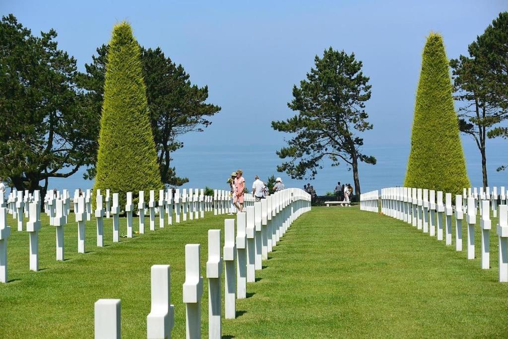 Au Coeur D'Omaha Beach- Colleville-Sur-Mer- Gite 2 Εξωτερικό φωτογραφία